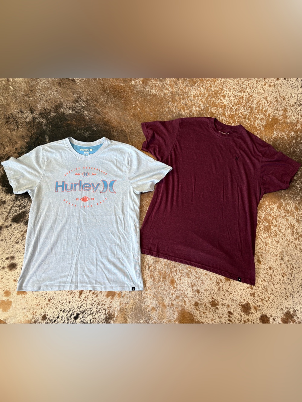 Two Hurley Men's Graphic Tees